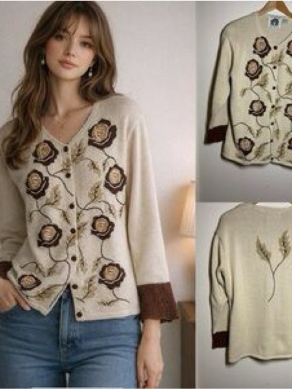Storybook Knits Sweater “Shadow Rose”